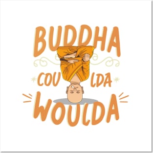 Buddhist Monk Yoga: Zen Mind, Playful Spirit Posters and Art